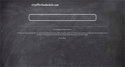 Desktop Screenshot of cityoffortlauderdale.com